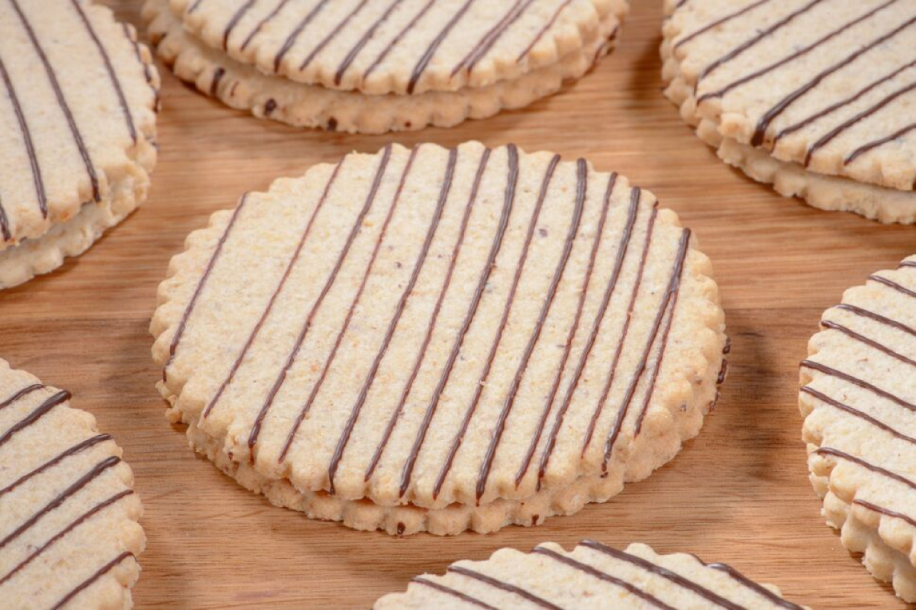 Hafer Nougat Taler vegan