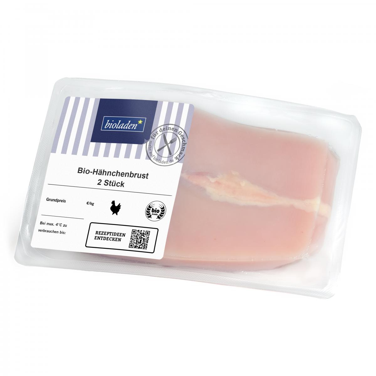 Hähnchenbrust, 2 Stück ca. 400g