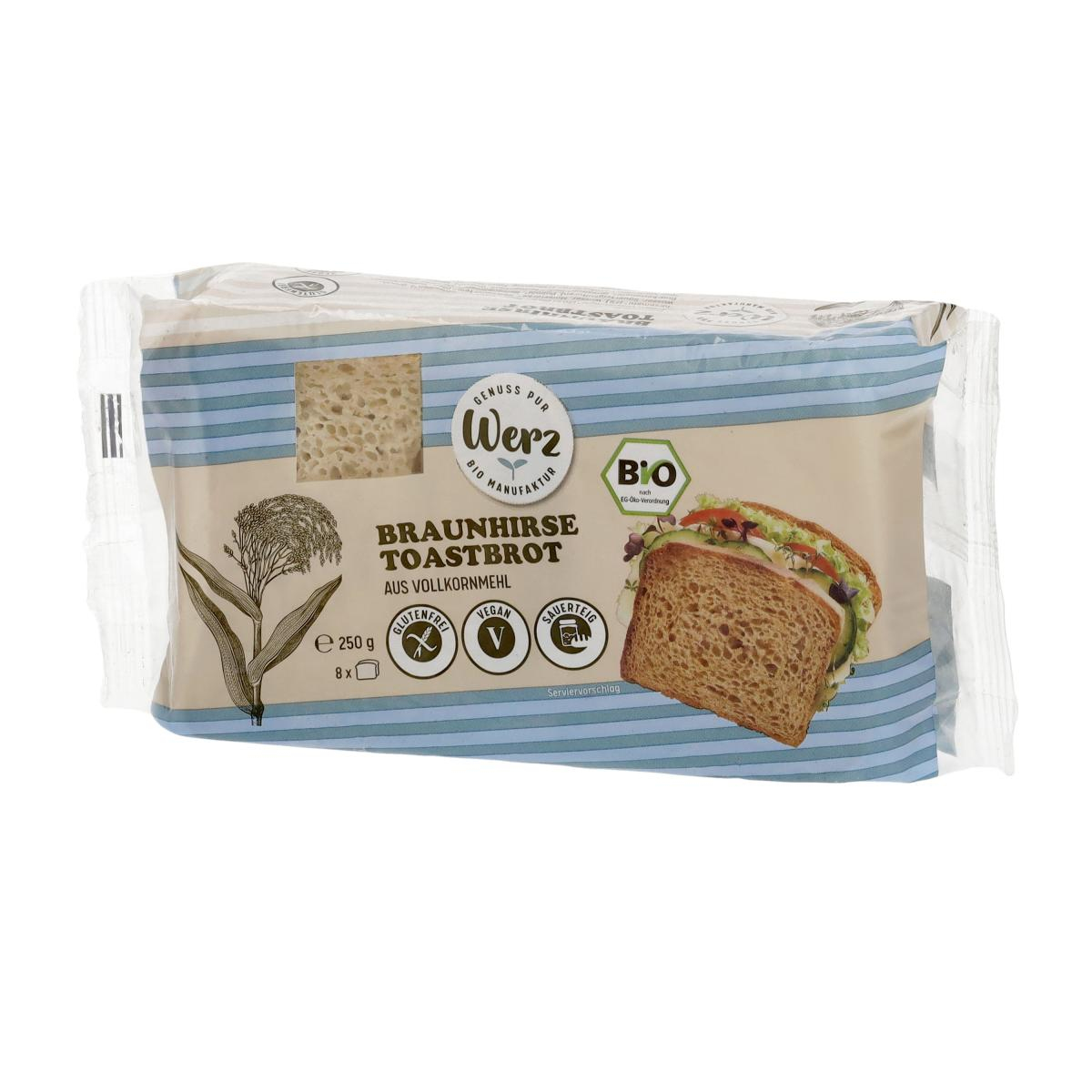 Braunhirse-Toastbrot