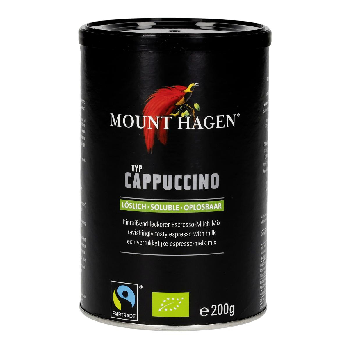 Cappucino in der Dose
