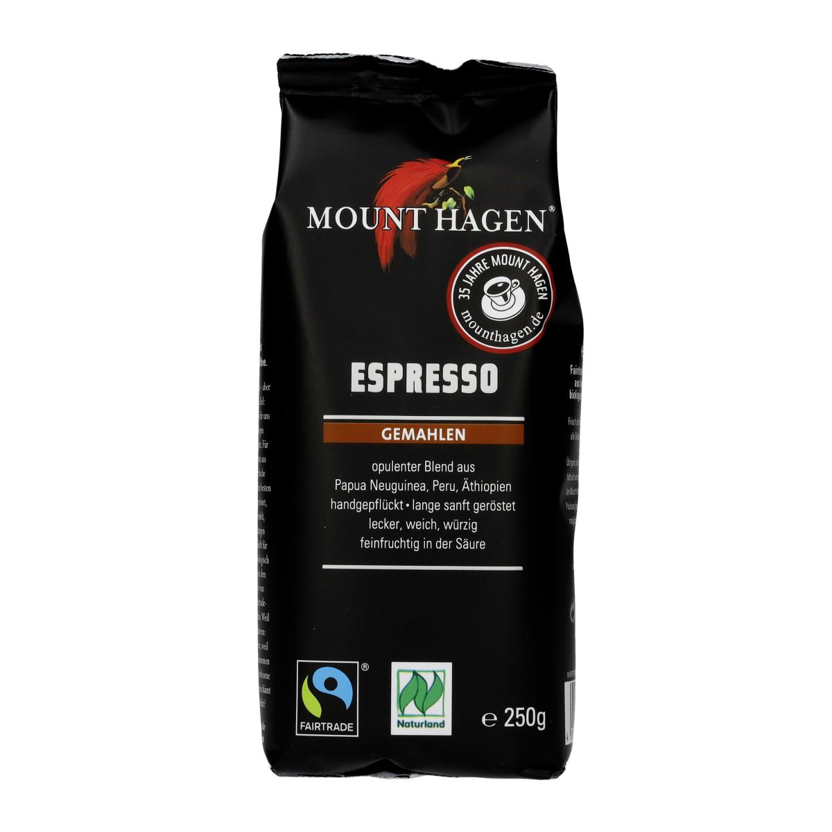 Espresso gemahlen Softpack