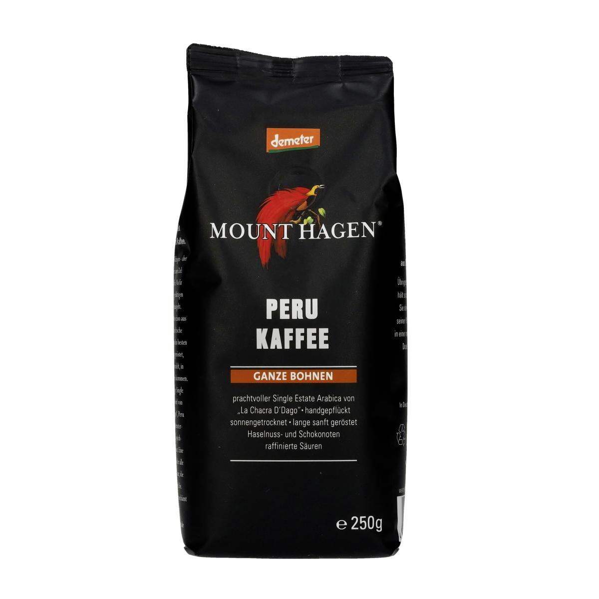 Röstkaffee Peru Bohne Softpack