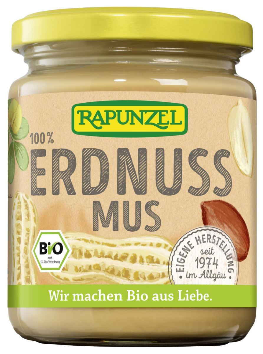 Erdnußmus fein, ohne Salz