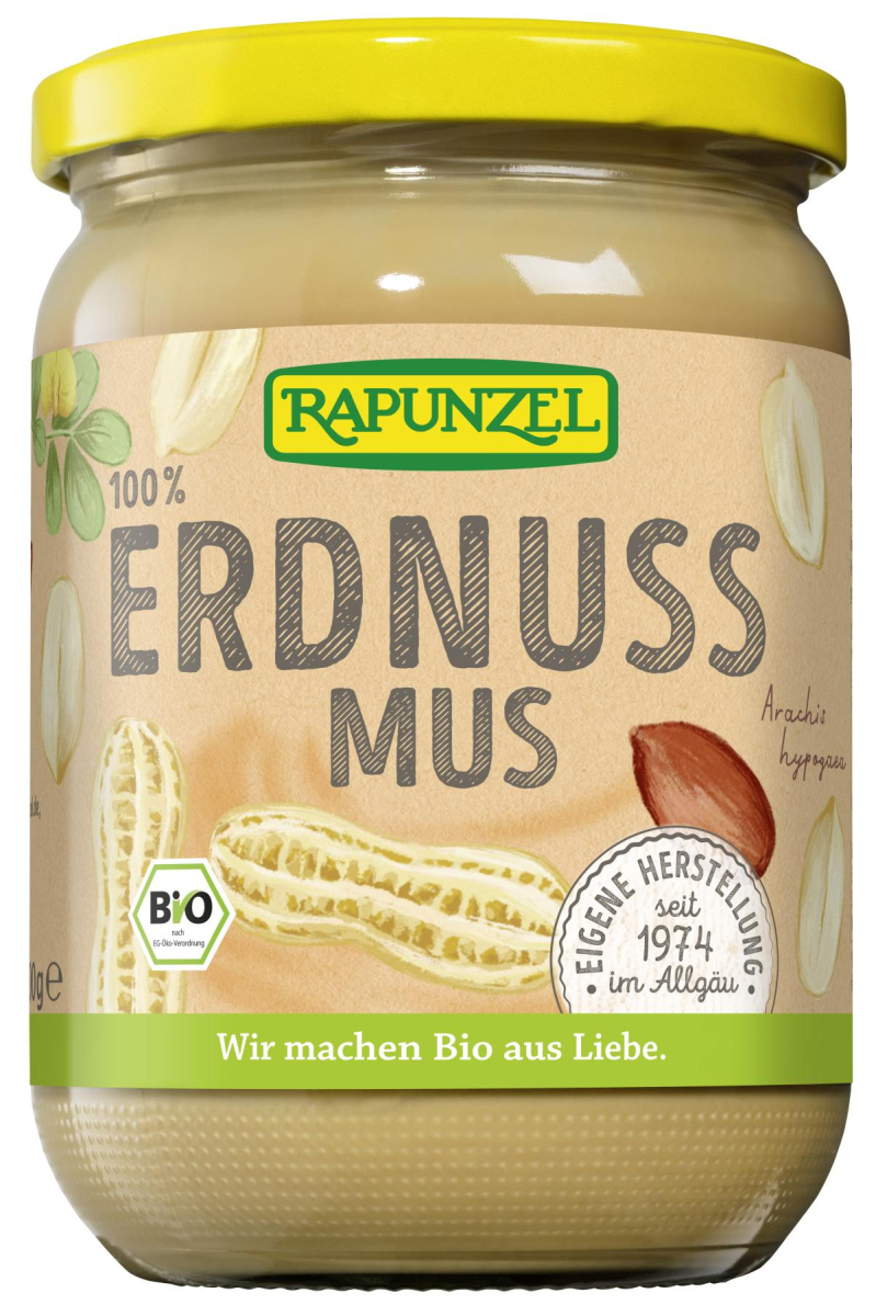 Erdnußmus fein, ohne Salz