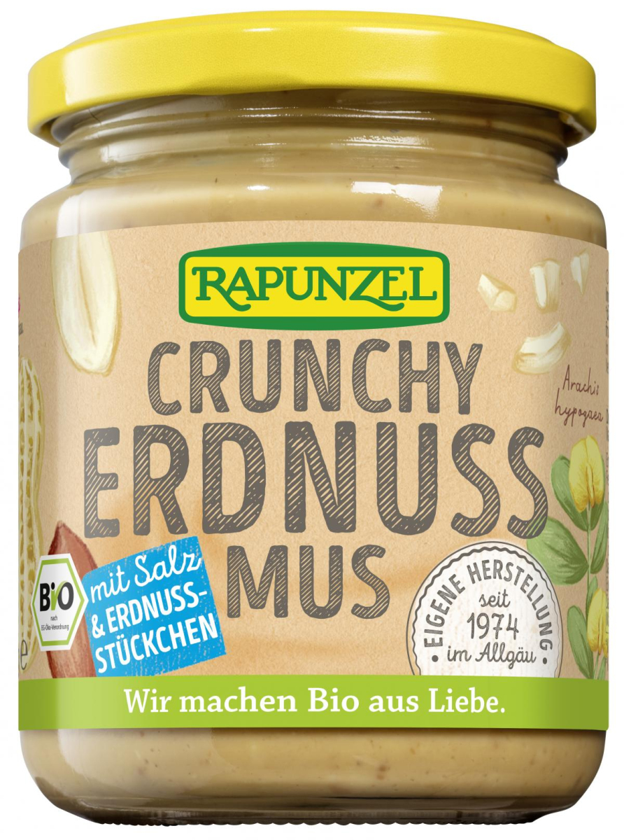 Erdnußmus grob mit Salz