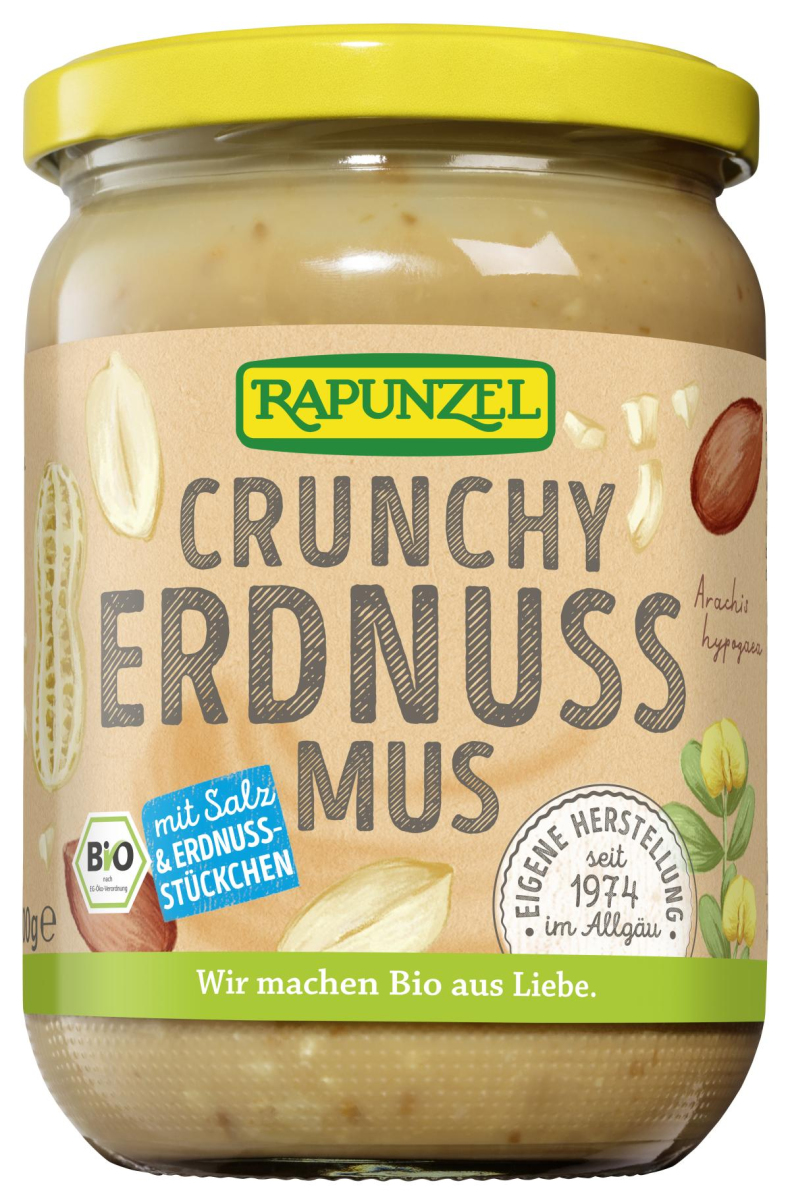 Erdnußmus grob, mit Salz