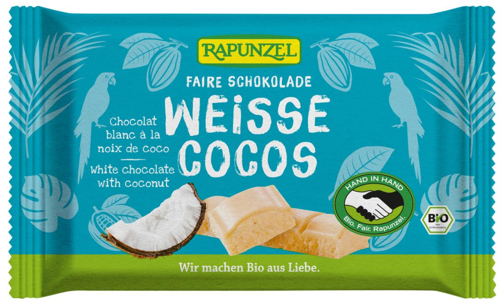 Weisse Cristallino Schokolade