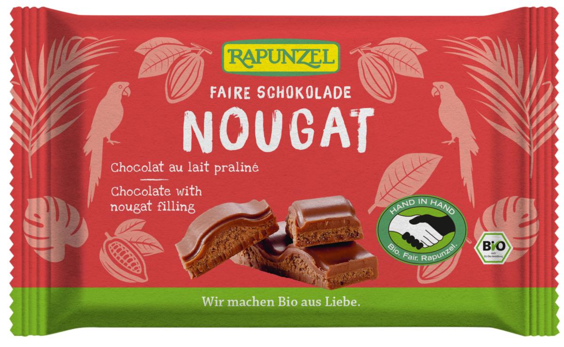 Nougat Cristallino Schokolade