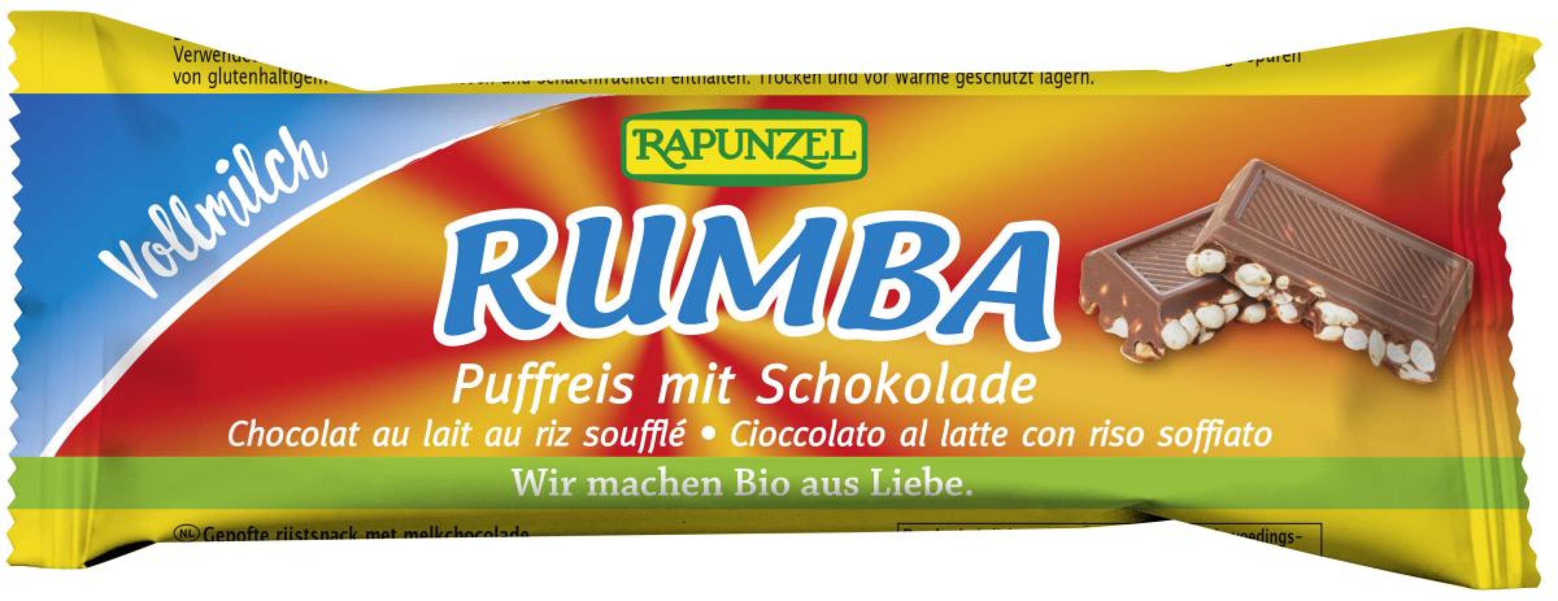 Rumba Puffreisriegel m.Schoko