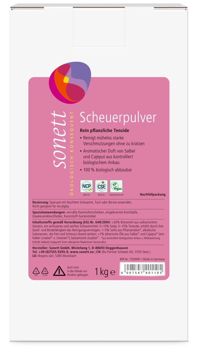 Scheuerpulver Nachfülltüte