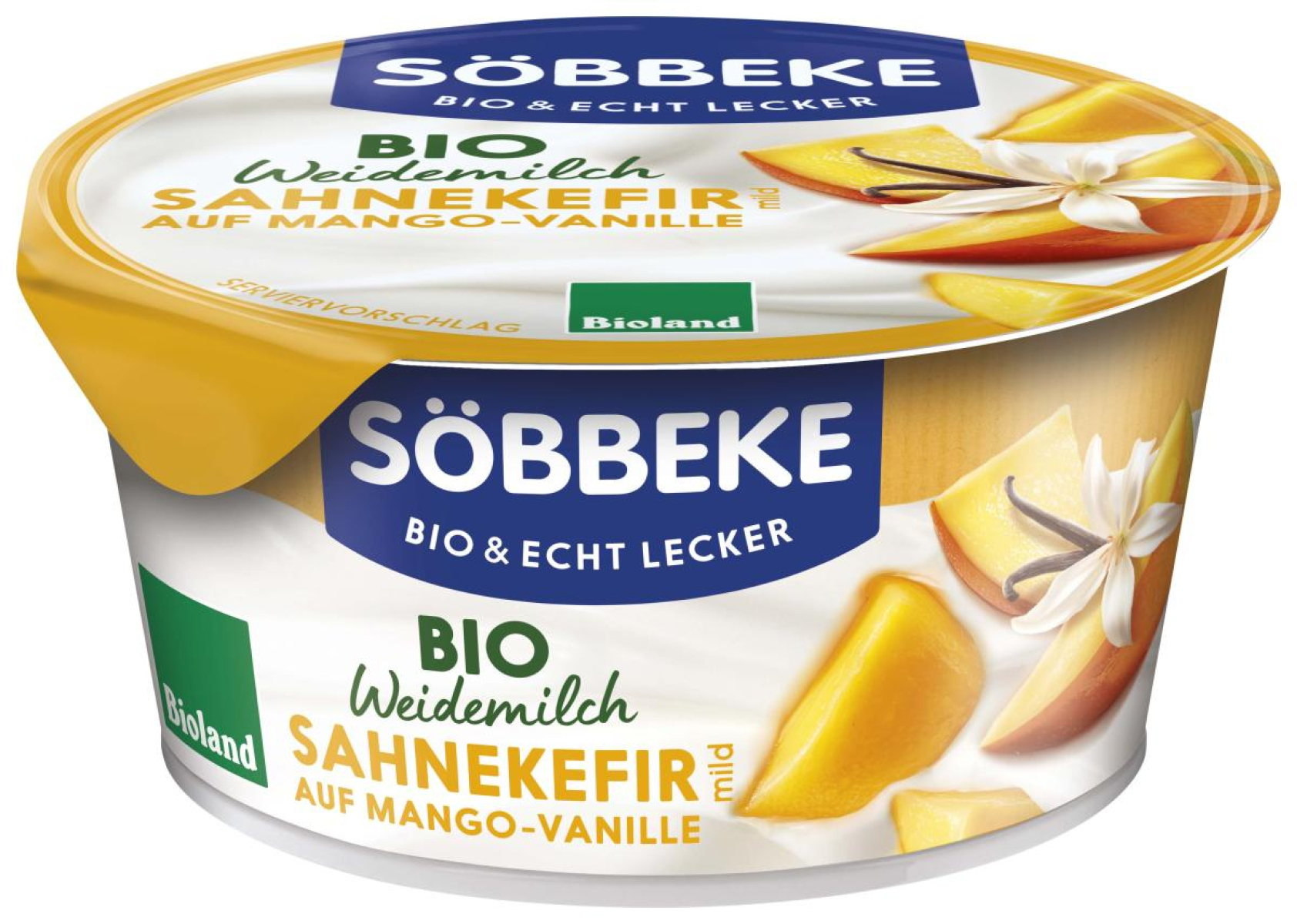Sahnekefir auf Mango-Vanille - Weidemilch