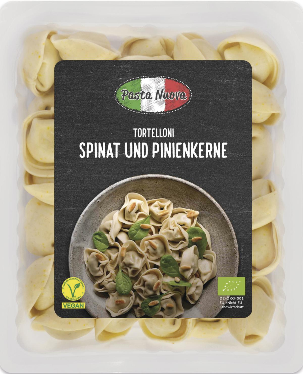 Tortelloni Spinat-Pinienkerne