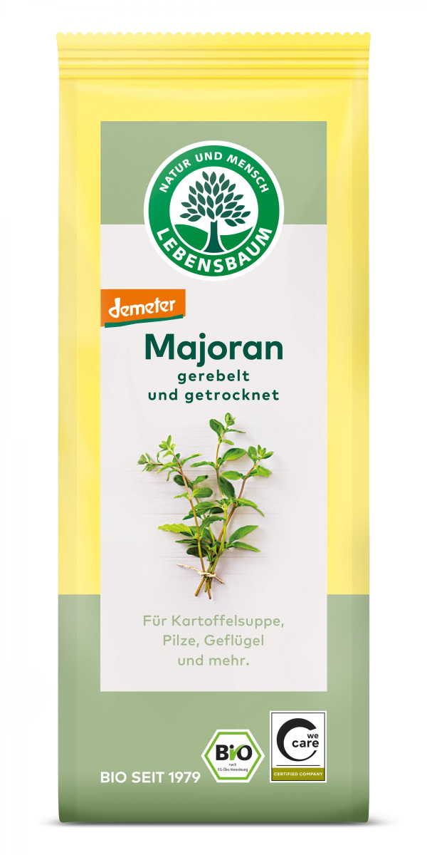 Majoran in der Tüte
