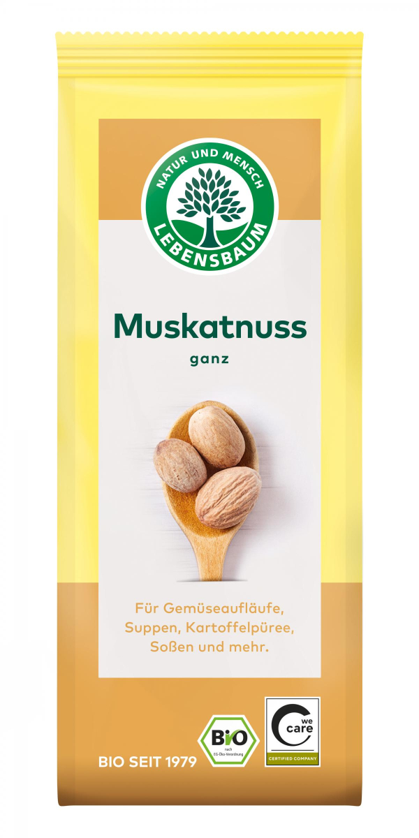 Muskatnuß, ganz in der Tüte