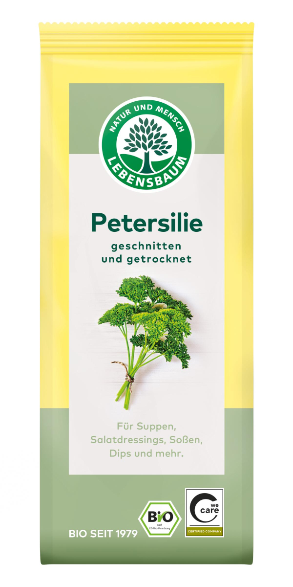 Petersilie in der Tüte
