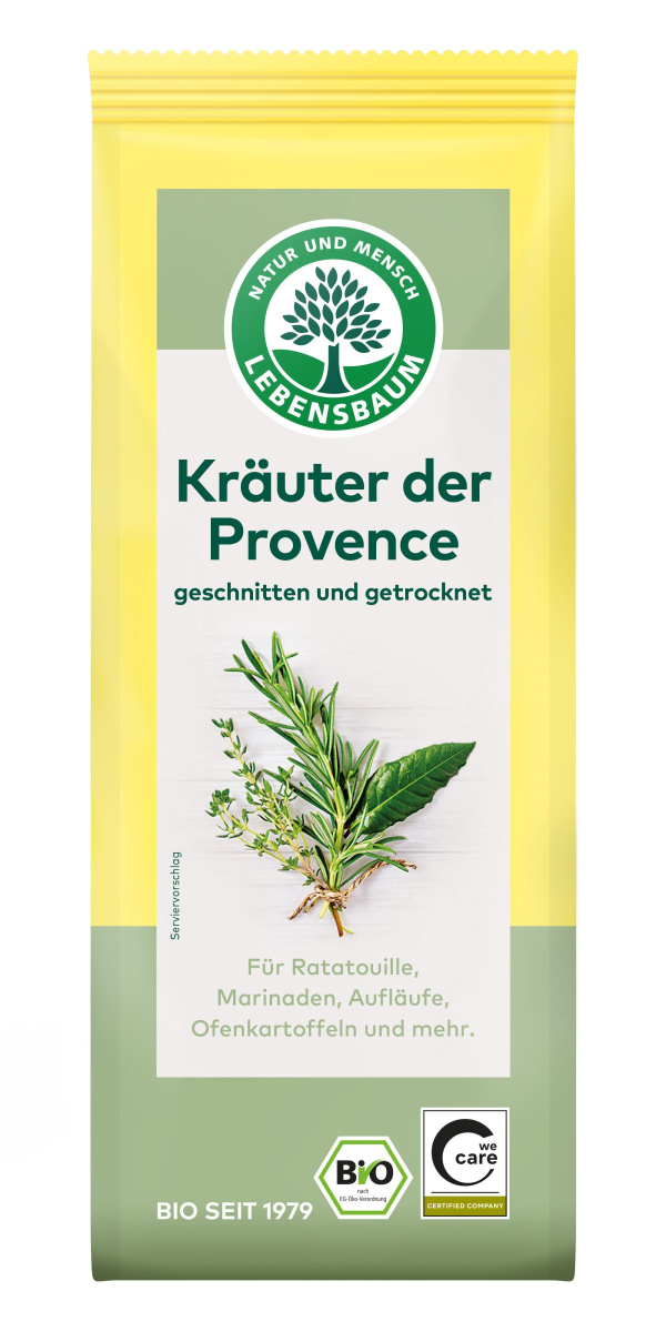 Kräuter der Provence, Tüte