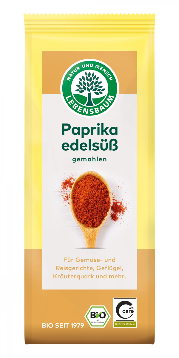 Paprika edelsüß in der Tüte