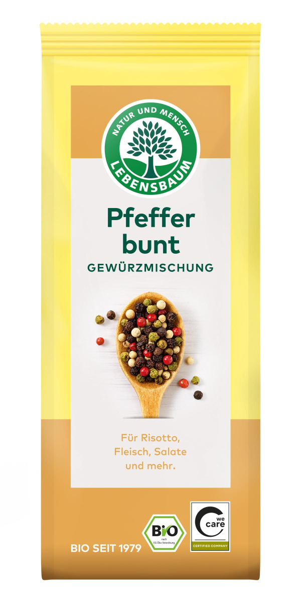 Bunter Pfeffer, ganz, Tüte