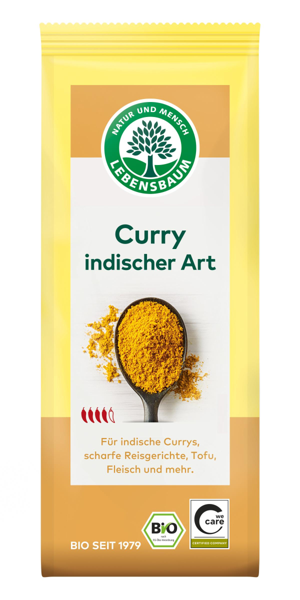 Currypulver indisch, Tüte