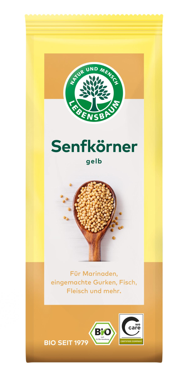 Senfkörner, gelb