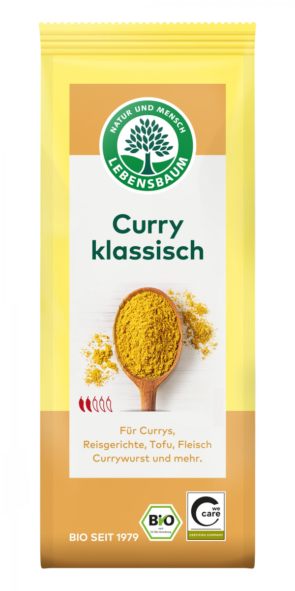 Currypulver klassisch, Tüte