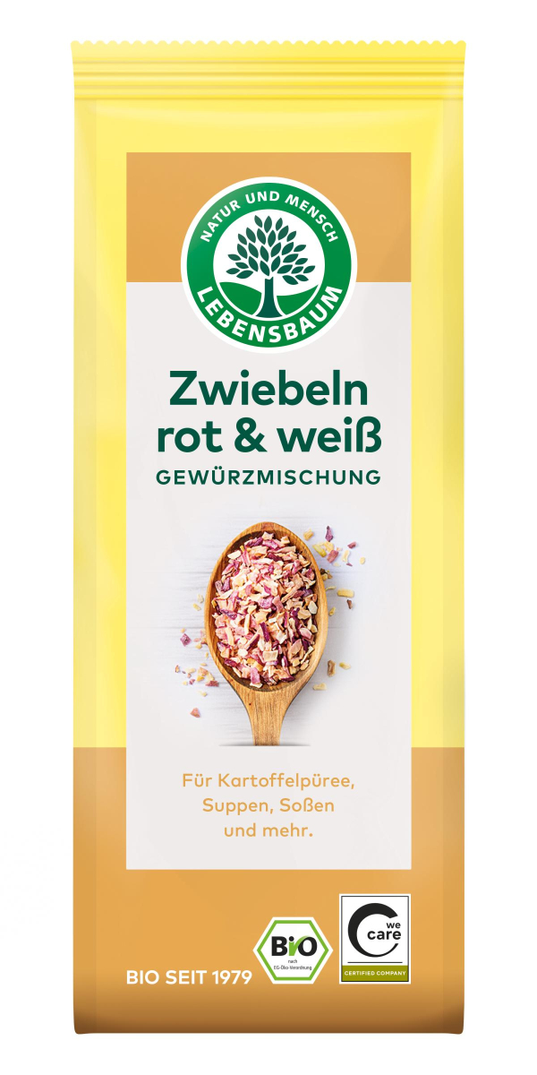 Zwiebeln rot und weiß