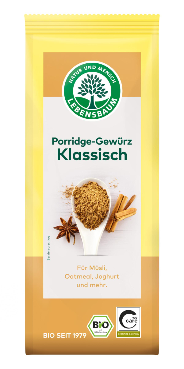 Klassisches Porridge Gewürz