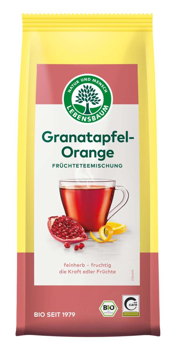 Granatapfel Orange Früchtetee