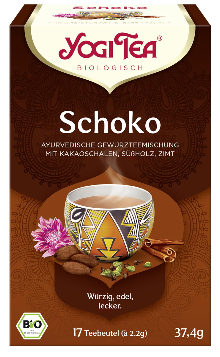 Yogi Tee Schoko, Teebeutel