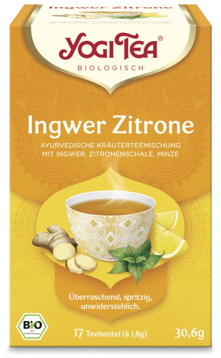 Yogi Tee Ingwer Zitronen