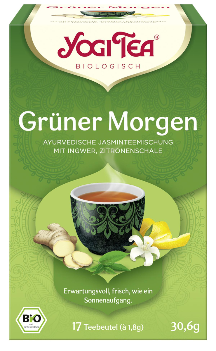 Yogi Tee Grüner Morgen Tee
