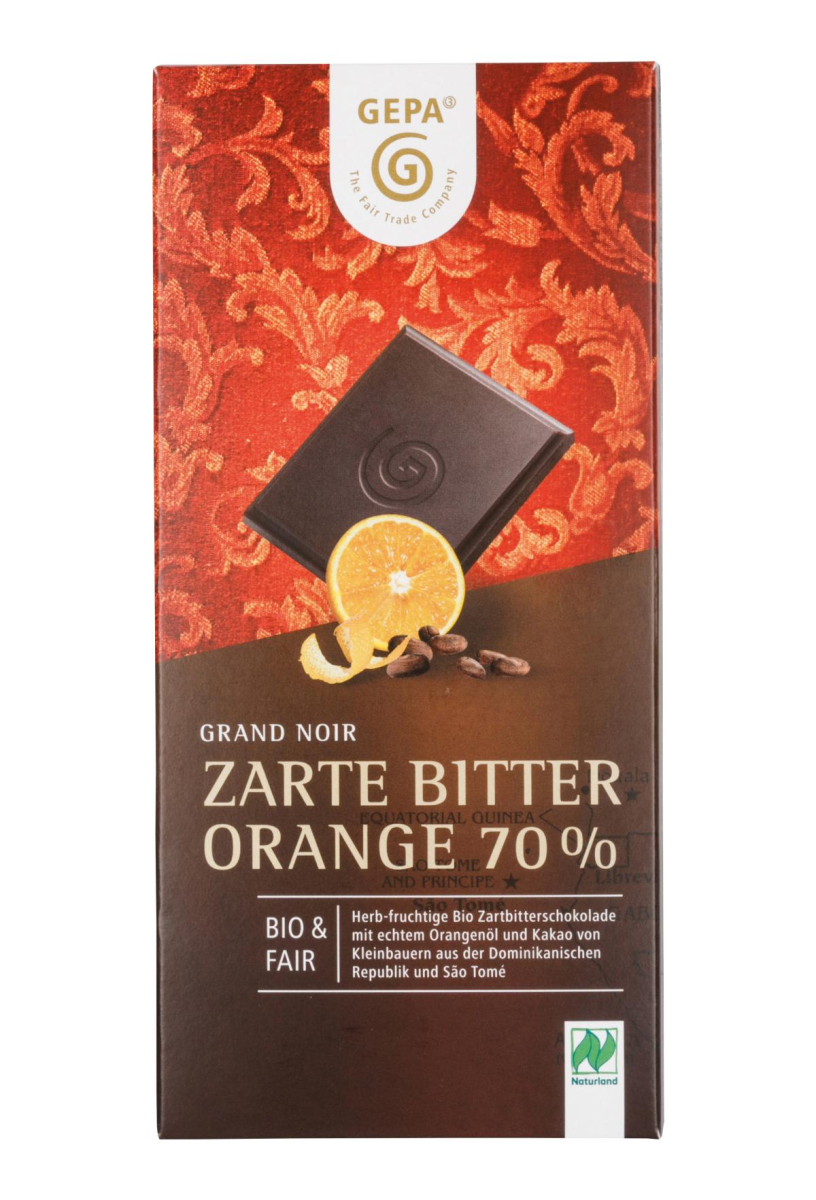 Zarte Bitter Orange 70%
