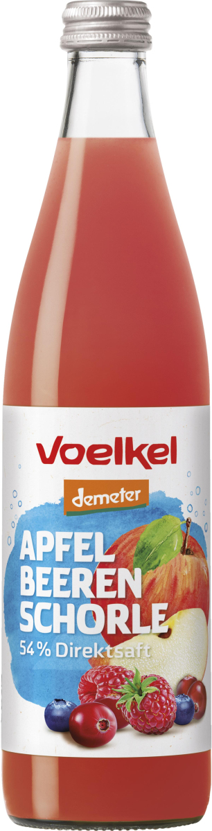 Apfel-Waldbeeren Schorle