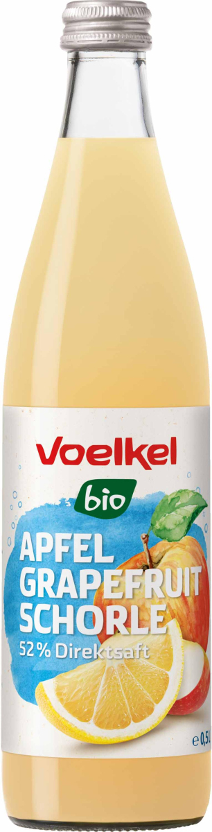 Apfel Grapefruit Schorle