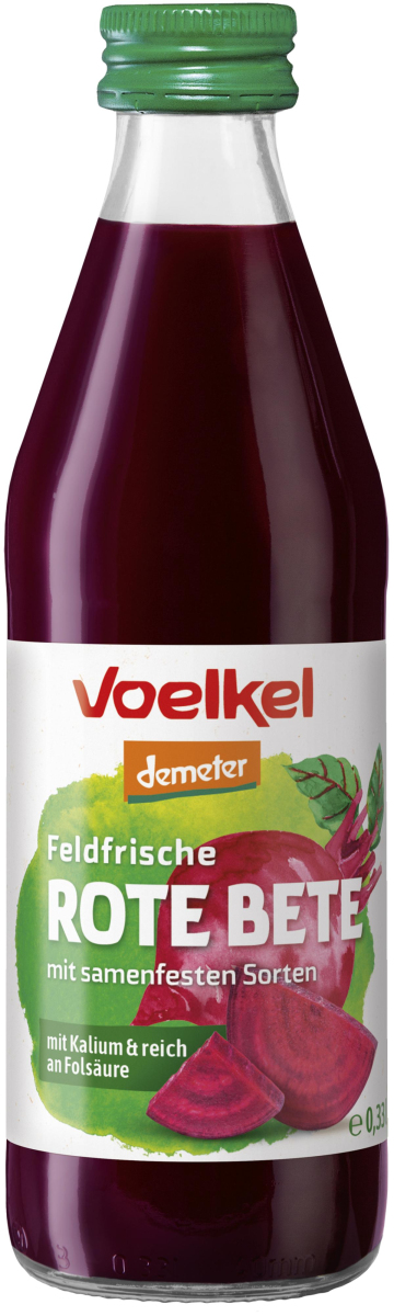 Rote Bete Saft feldfrisch