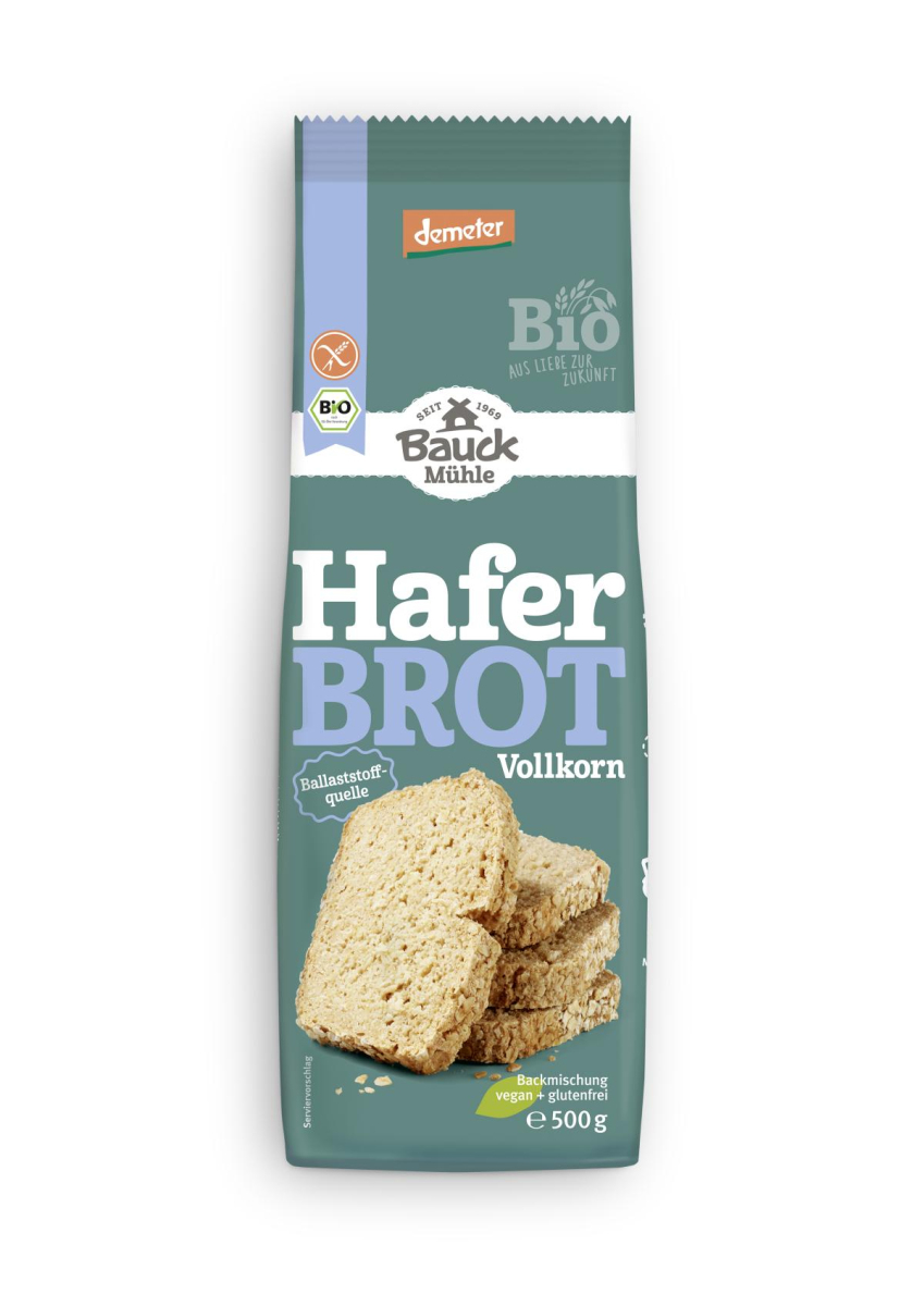 Haferbrot Backmischung glutenfrei