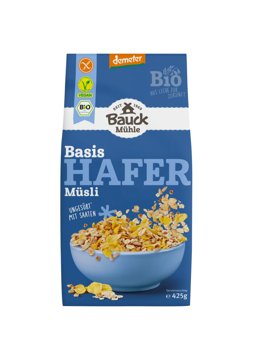 Hafermüsli Basis glutenfrei