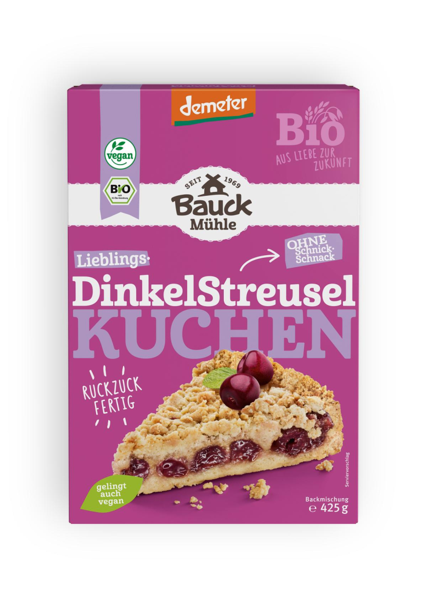 Backm. Dinkel Streuselkuchen