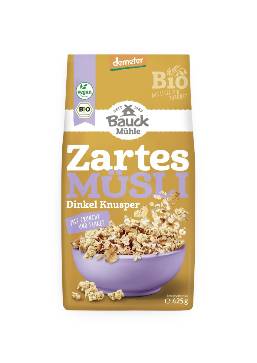 Dinkel Müsli Knusperzart