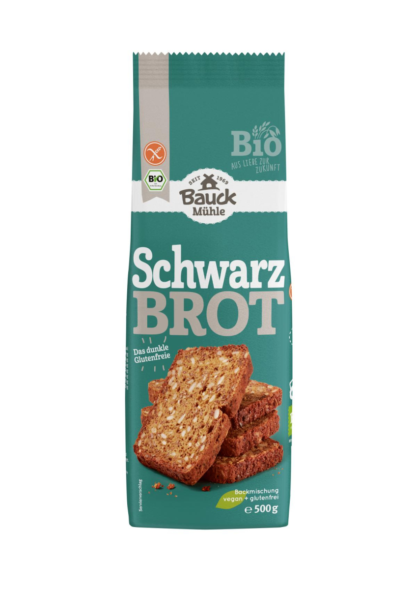 Schwarzbrot glutenfrei