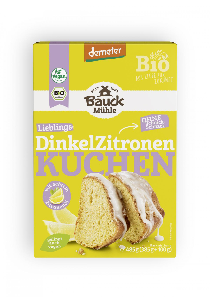 Dinkel Zitronenkuchen