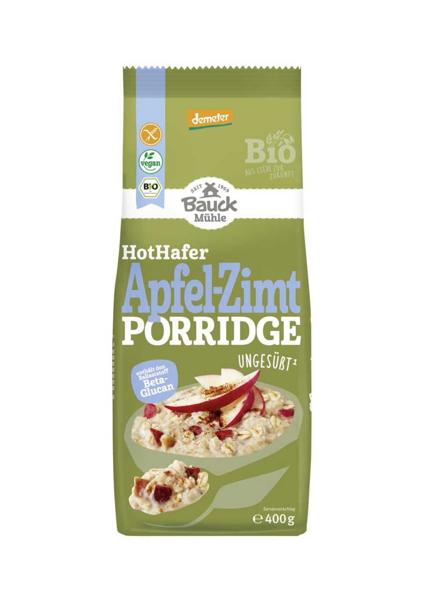 Hot Hafer Apfel-Zimt glutenfrei