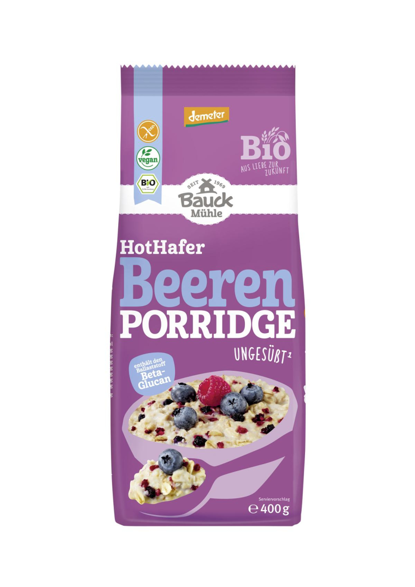 Hot Hafer Beeren, glutenfrei