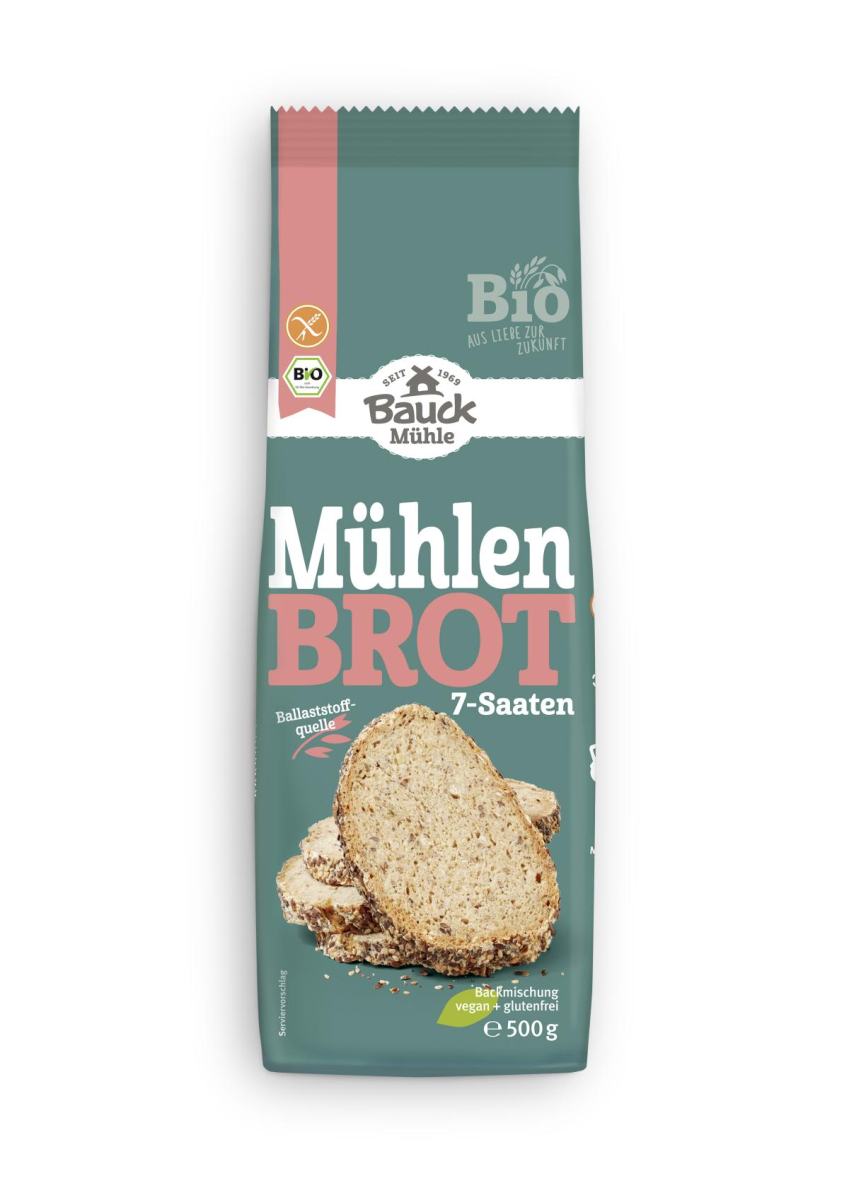 Mühlenbrot 7 Saaten glutenfrei