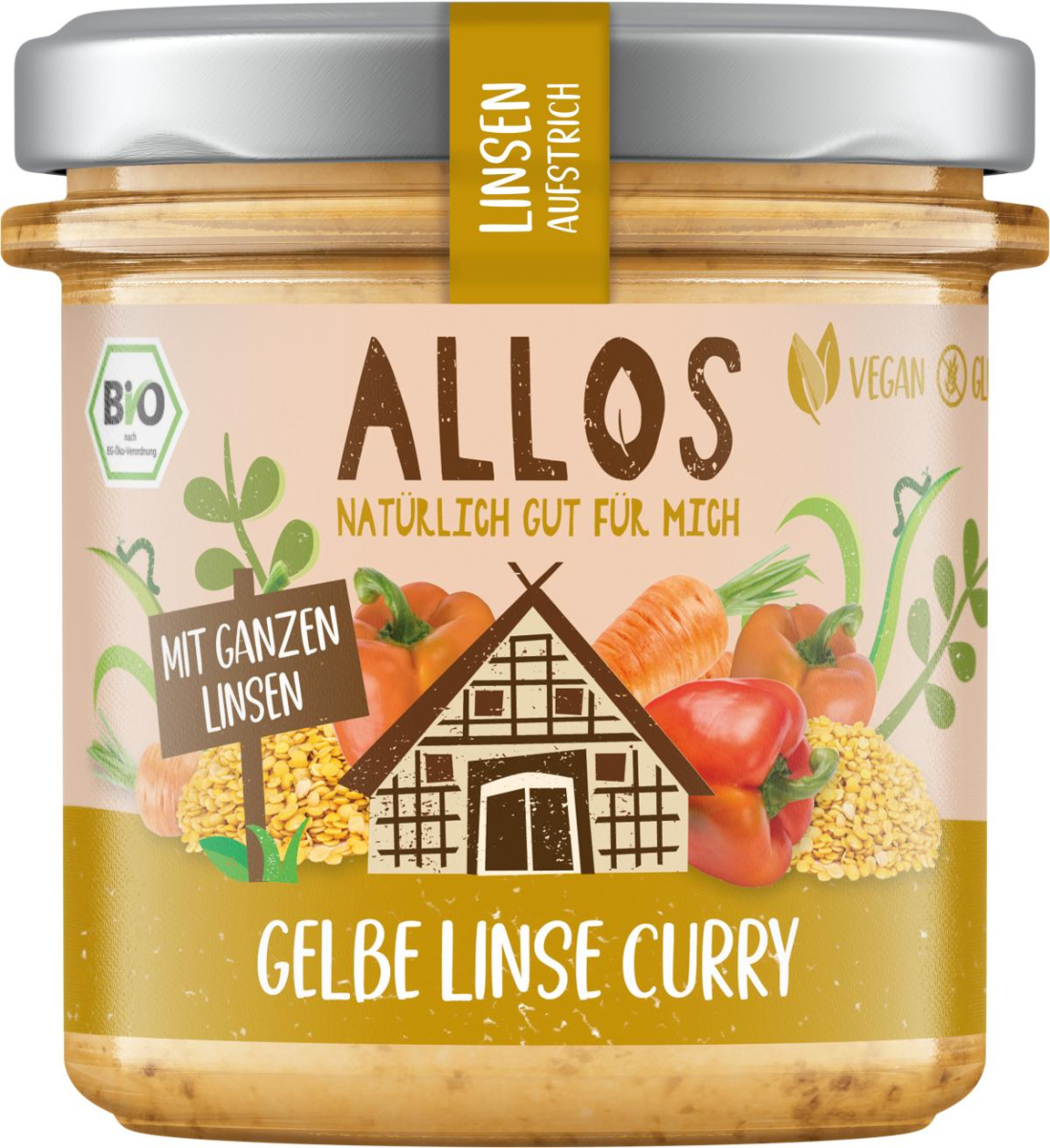 Linsen-Aufstrich Curry