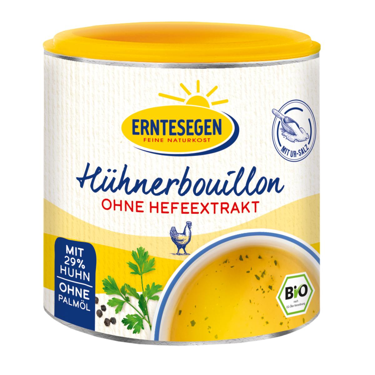 Hühnerbouillon hefefrei