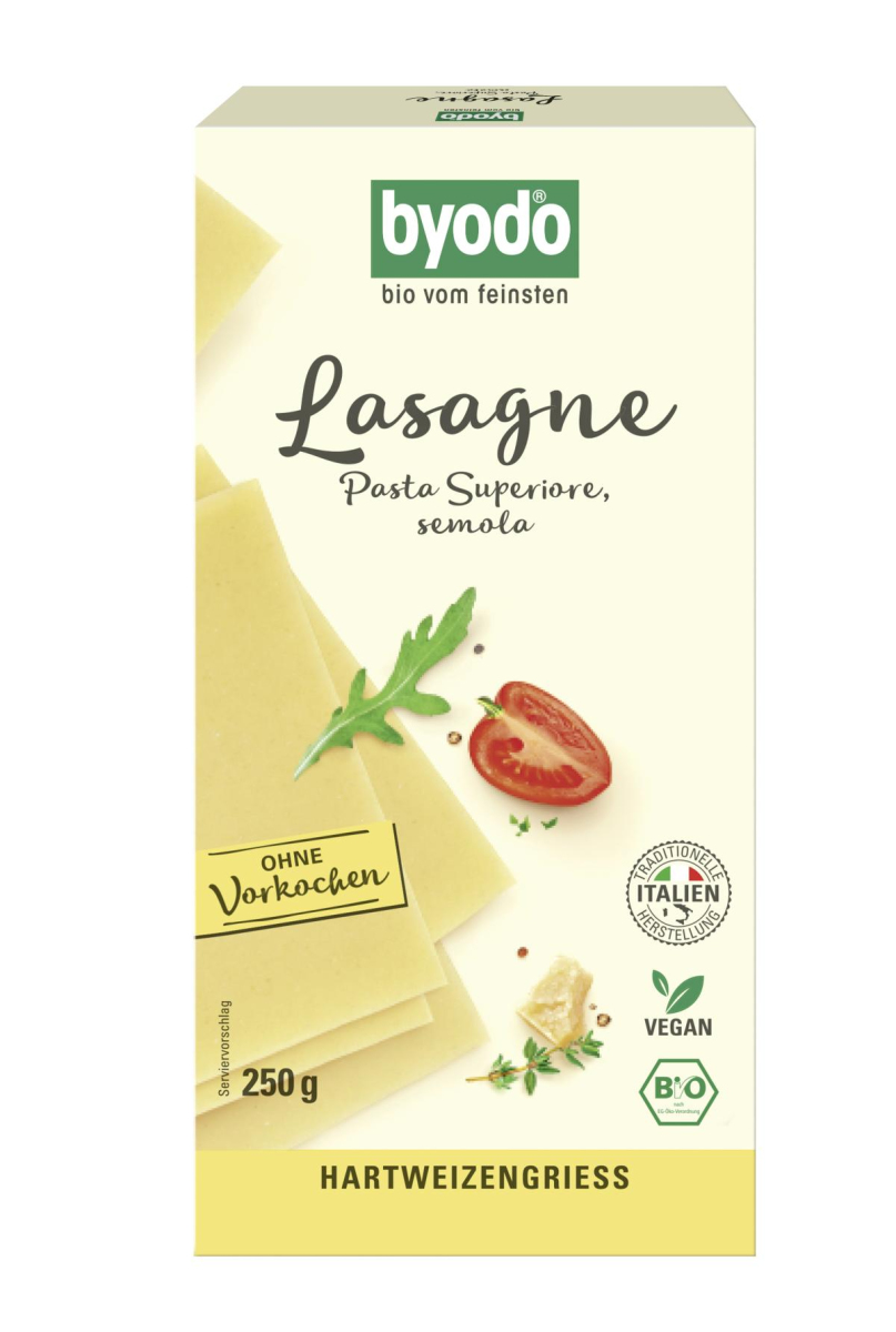 Lasagne, semola