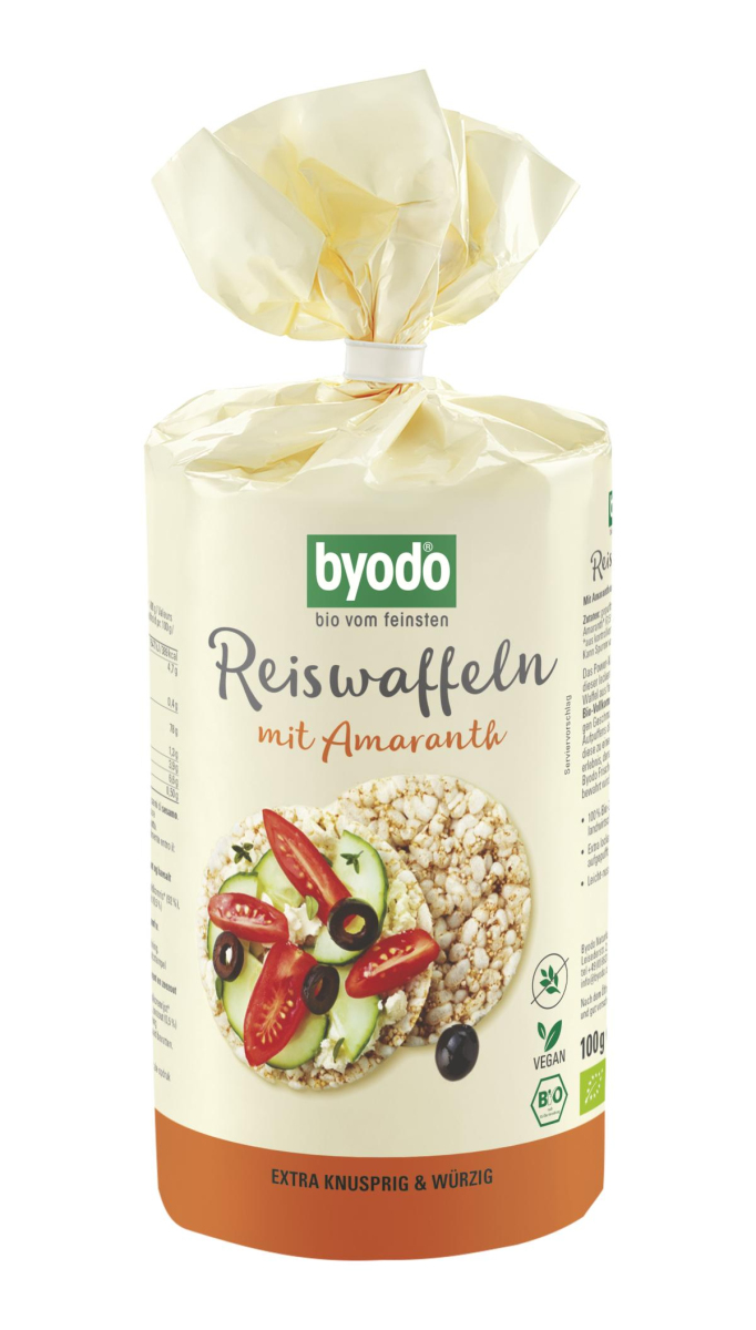 Reiswaffeln mit Amaranth