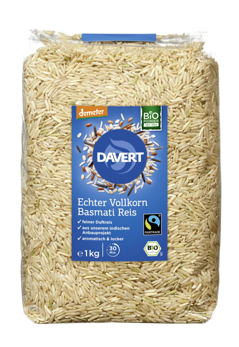 Reis Basmati braun