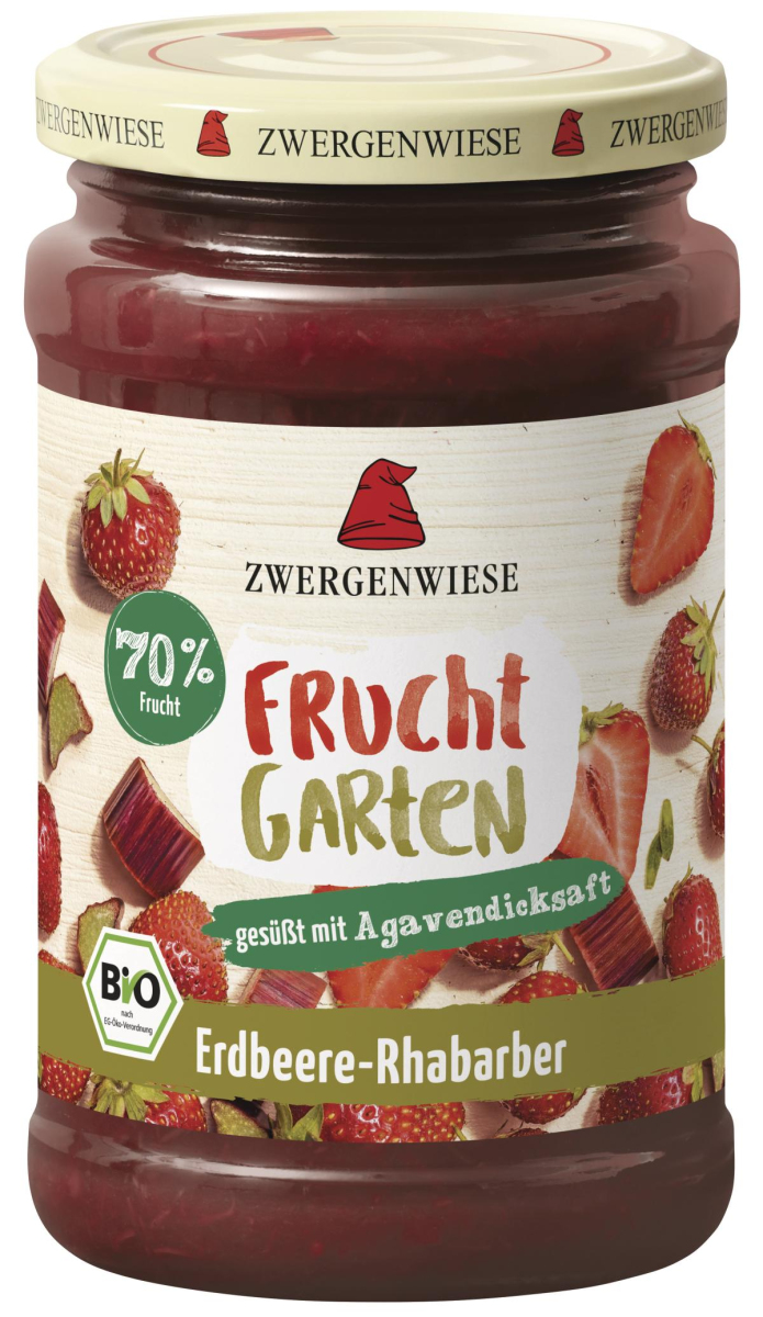 Erdbeer Rhabarber Fruchtgarten